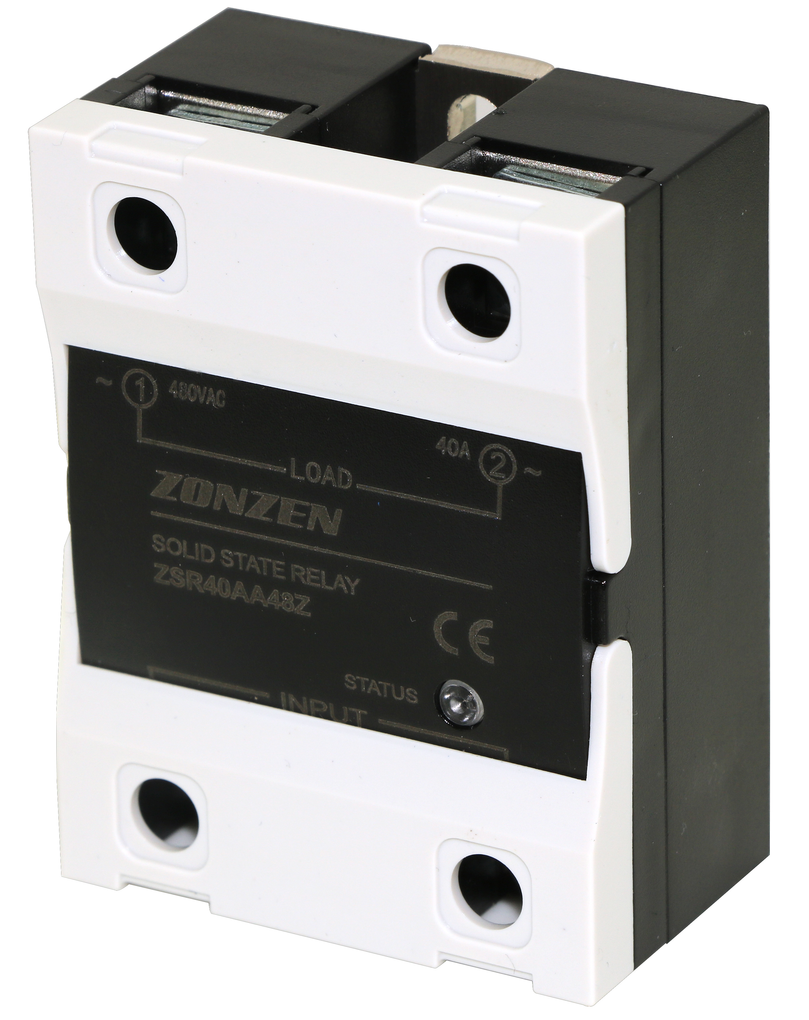 DC to AC Single phase solid state relay(Black)