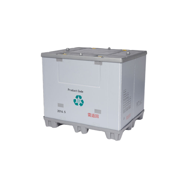 Caja de paquetes de fundas de envases corrugados de plástico plegable plegable