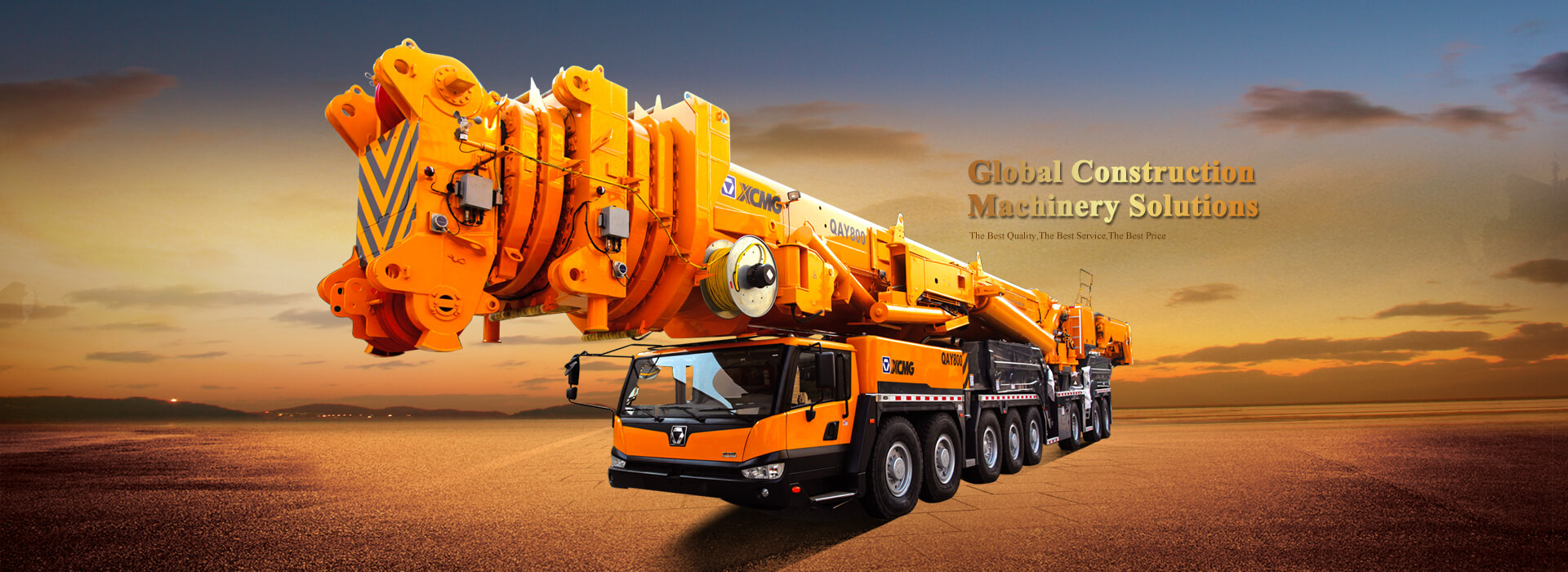 China XCMG all terrain crane