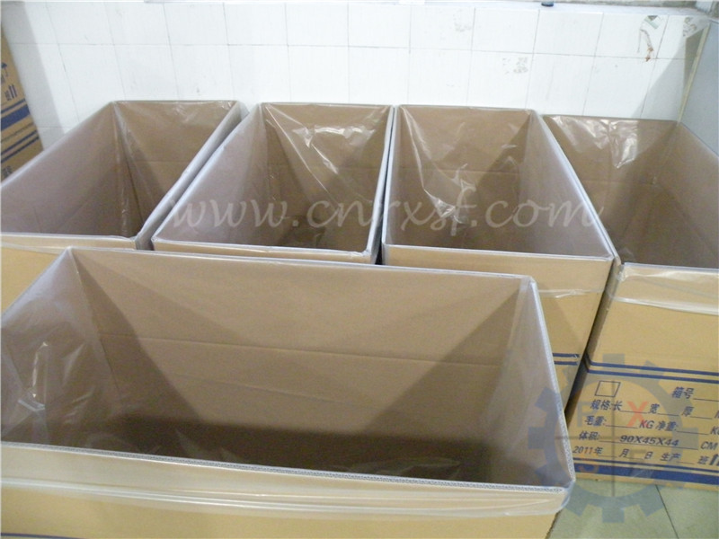 Semiautomatic square bottom bag making machine