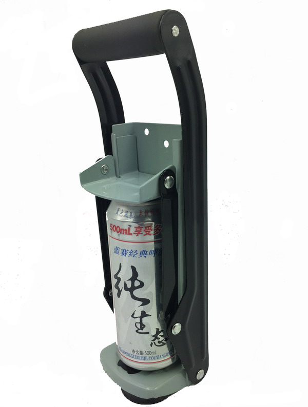 LARGE CAPACITY 16OZ CAN CRUSHER WITH BOTTLE OPENER NEW FAMILY HAND TOOL(BC-02-16oz)