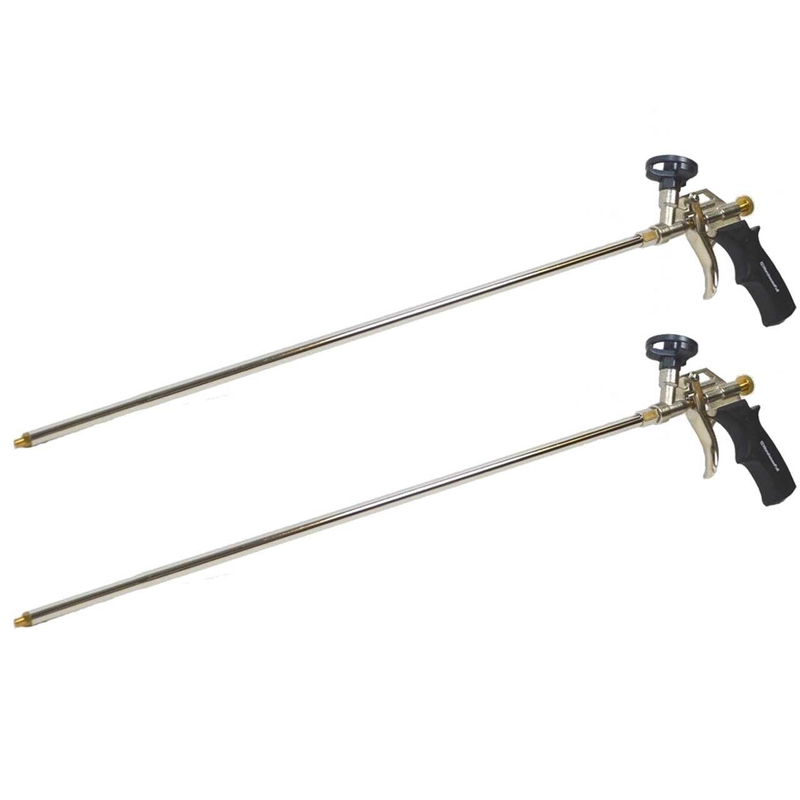Professional Spray Foam Gun, 2 ft Long Nozzle