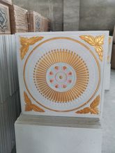 hot sale clourful POP gypsum ceiling tiles to Middle East Area market