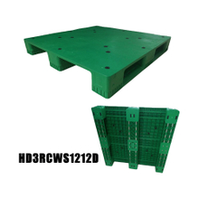 Palet de plástico industrial reciclado para estanterías