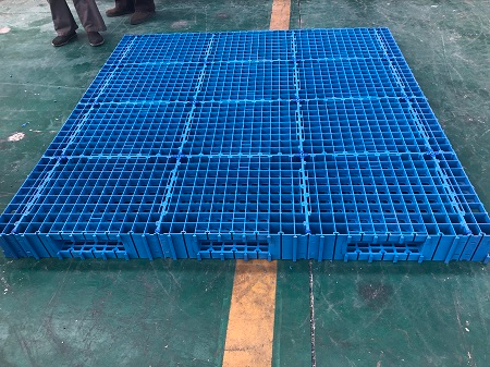 Plataforma modular de plástico reforzado con acero resistente 1800 × 1800