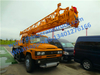 XCMG new mobile dump truck crane 8 ton QY8B.5