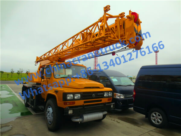 XCMG new mobile dump truck crane 8 ton QY8B.5