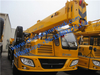 XCMG 12 ton mobile concrete form truck crane QY12B.5 