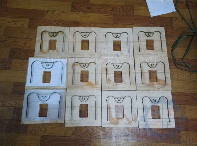 Lame de découpage en plastique faite sur commande de sac de T-shirt