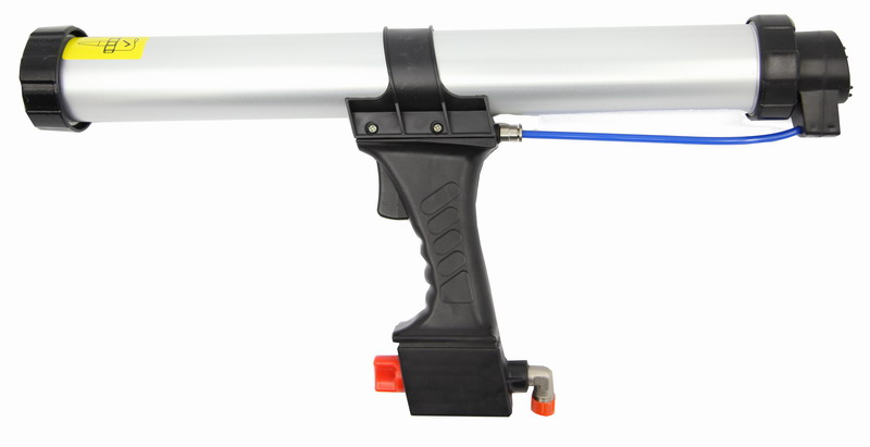 Both Sausage and Cartridge Use Mutli-Functional Pneumatic Caulking Gun (BC-1404)