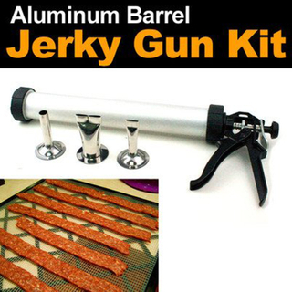 Popular on Amazon Beef Jerky Gun Kit with Stainless Steel NozzlesPROFESSIONAL JERKY GUN KIT