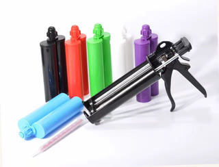 Dual Component Adhesive Applicator, 10 oz. Cartridge Capacity, 1:1 or 2:1 Mix Ratio