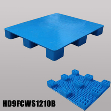 1200x1000 Экономичные пластиковые поддоны из HDPE для средних условий эксплуатации с твердым верхом