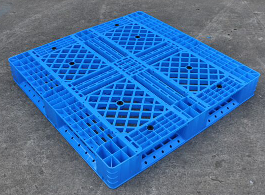 plataforma plástica reforzada de acero de la malla de Warehouse de 4 maneras 1100x1100