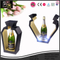 Wine Box Manufacturer Black Leather Bottle Shape LED Wine Rack