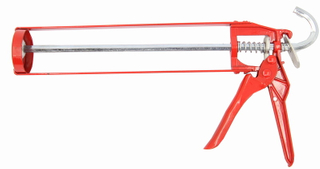 Pistola para calafatear esquelética con la maneta y el gancho de leva grande de la escala (BC-1062) de la aleación del cinc