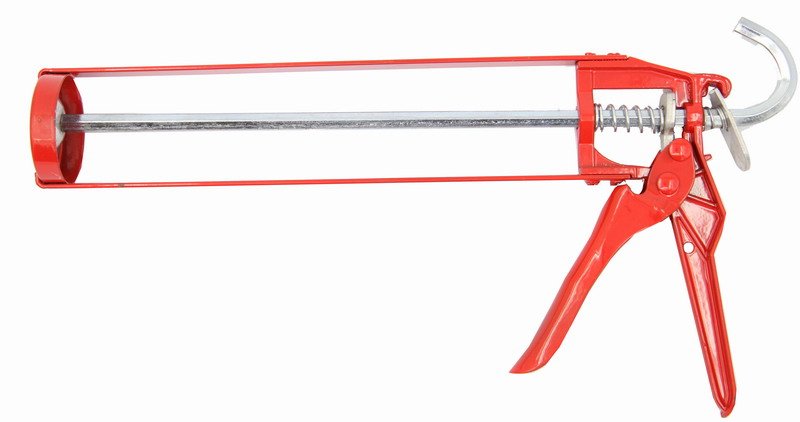 Skeleton Caulking Gun with Zinc Alloy Handle and Big Ladder Hook (BC-1062)