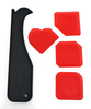 5 Pieces Caulking Tool Set Silicone Acrylic Remover Scraper Grout Finishing Tool for Kitchen Bathroom Floor Sealant Sealing Joint Smoother