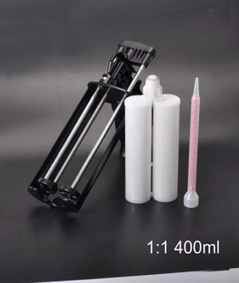 400ML Dual Component Professional Caulking Gun, Two Part Adhensive Applicator