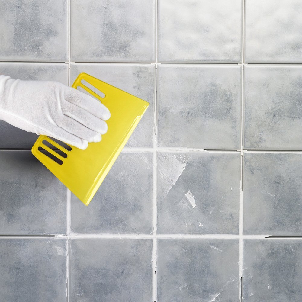 15 Pieces Caulk Finishing Tool Kit, Caulk Caps Sealant Finishing Tool for Bathroom Kitchen and Floor Sealing (Blue,Black,White,Red)