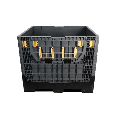 Caja de paletas de plástico para transporte a granel de alta resistencia de HDPE