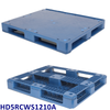 Palets de plástico de alta resistencia HDPE 1200 x 1000 con borde