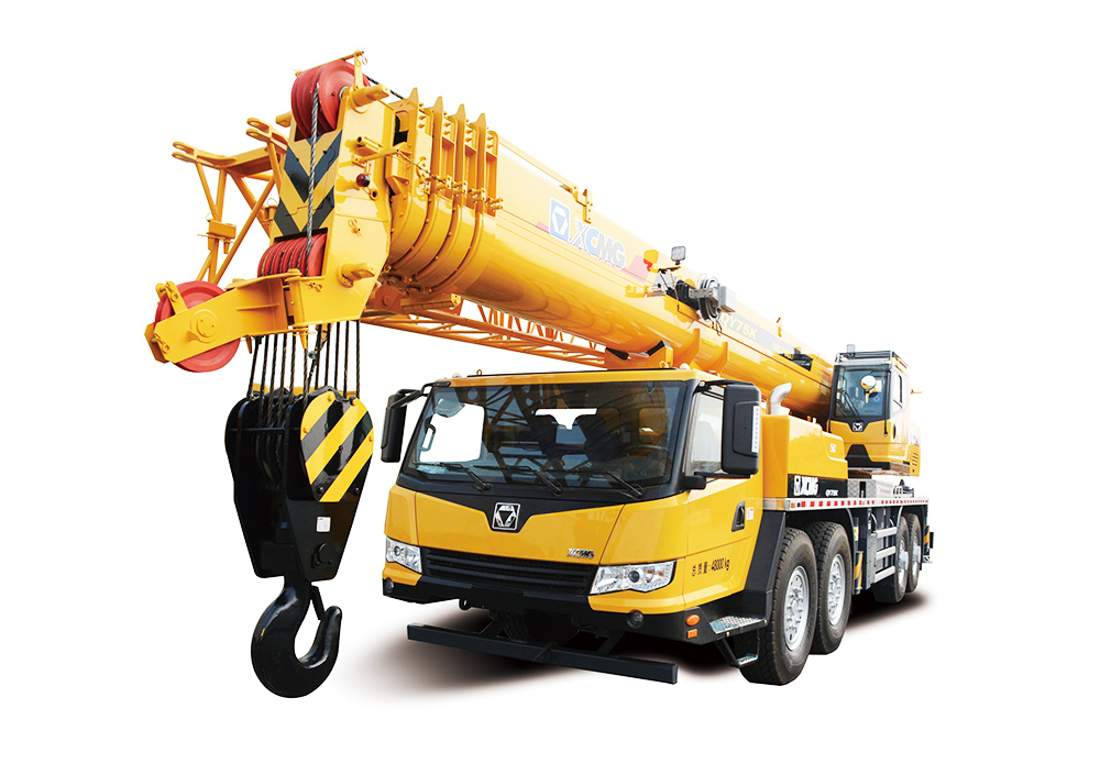 XCMG 75 ton conventional lift heavy truck crane QY75K from China ...