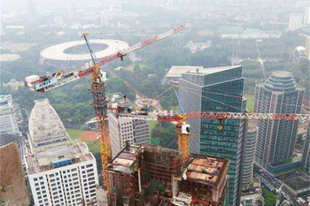 "Never Broken" XCMG tower crane, support the construction of Indonesia's first tall building