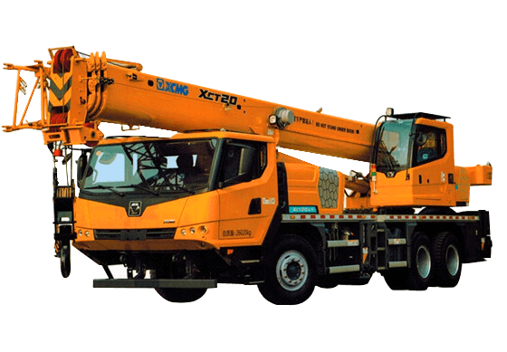 XCMG 20 ton mobile mounted pickup truck crane XCT20