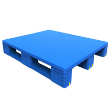Plataforma plástica apilable en rack de una cara de tres corredores 1200*1000 