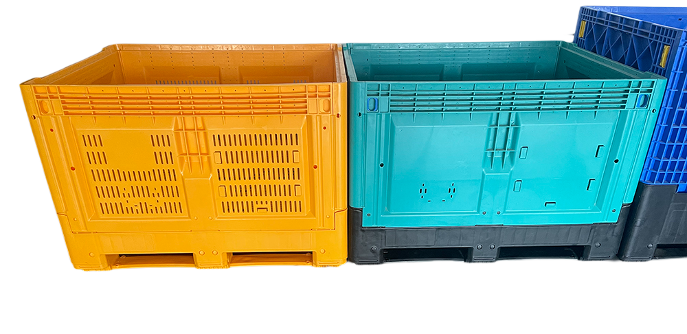 Caja de paletas de plástico plegable FLC