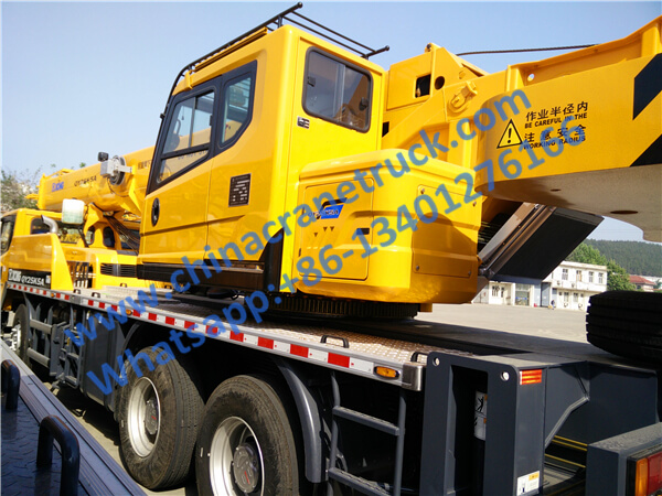 XCMG 25 ton folding knuckle boom truck crane lift QY25K5A