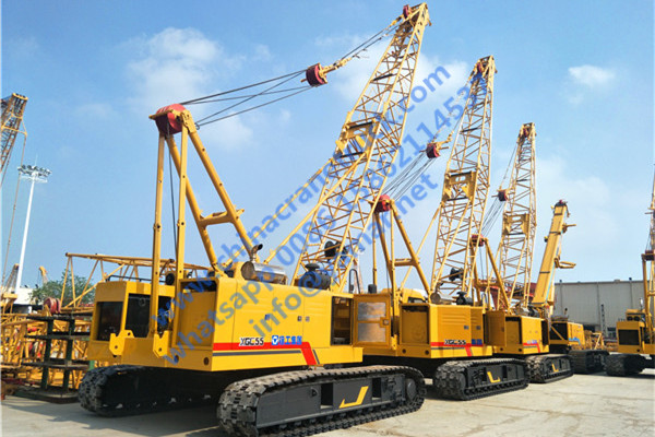 XCMG 55 ton crawler crane