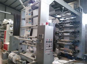 8 color flexographic printing machine