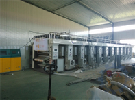 10 color rotogravure printing machine