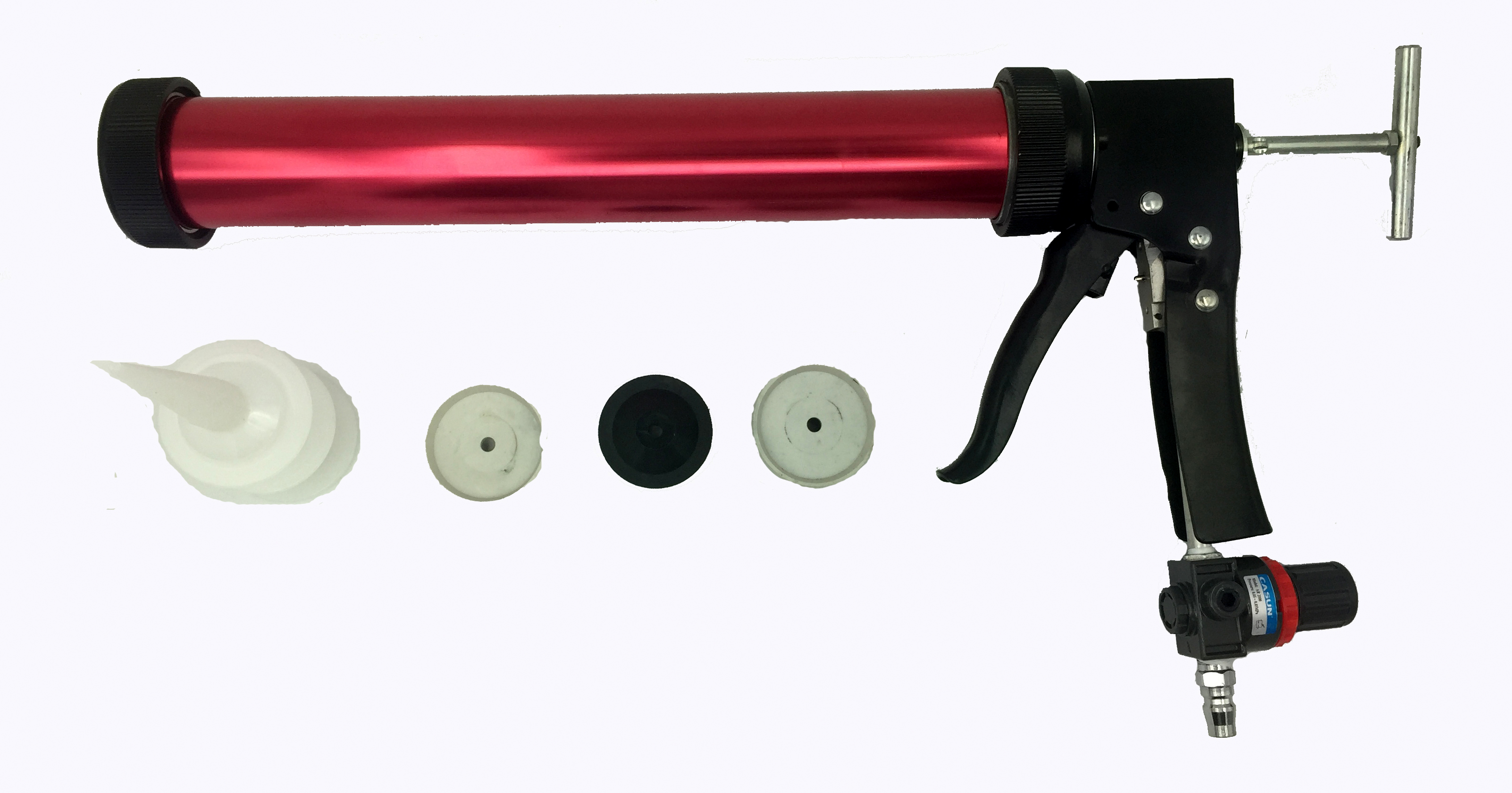 Aplicador neumático del bulto/salchicha, para 10-20 onza. La salchicha pila de discos 100 PSI (item BC-1400)