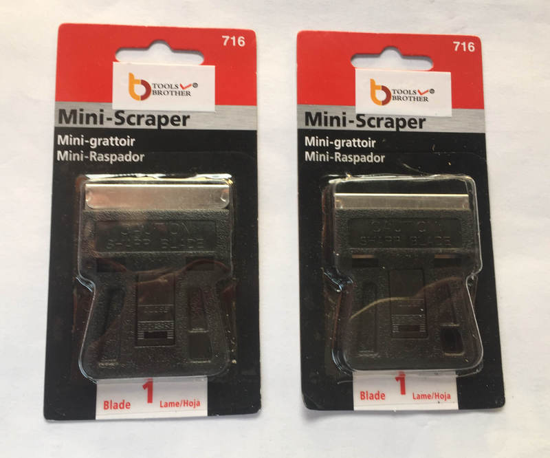 Original Mini Razor Scrapers 1pc per Set Mini Scraper with one Blade(BC-P716)