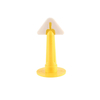 3 Pieces Caulking Tool Kit,Yellow Silicone Sealant Finishing and Replace Removal Tool with a Caulk Nozzle