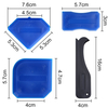 5 Pieces Sealant Tool Caulking Tool Silicone Remover Sealing Tool for Bathroom Kitchen Home Sealing Projects
