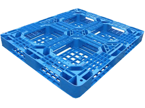 Складской многоразмерный односторонний европластмассовый поддон