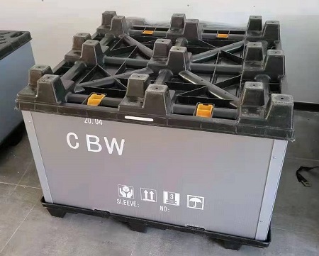 Cajas con mangas espejadas