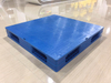 Plataformas de almacén de plástico apilables reversibles de HDPE azul 1100 x 1100
