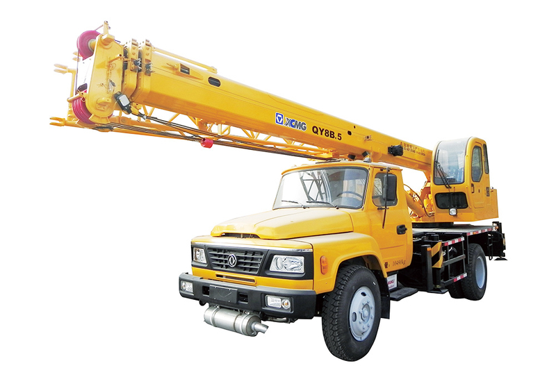 XCMG mini 8 ton conventional mobile truck crane QY8B.5