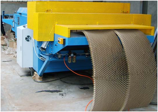 M&aacute;quina de expansi&oacute;n de papel de panal autom&aacute;tica completa