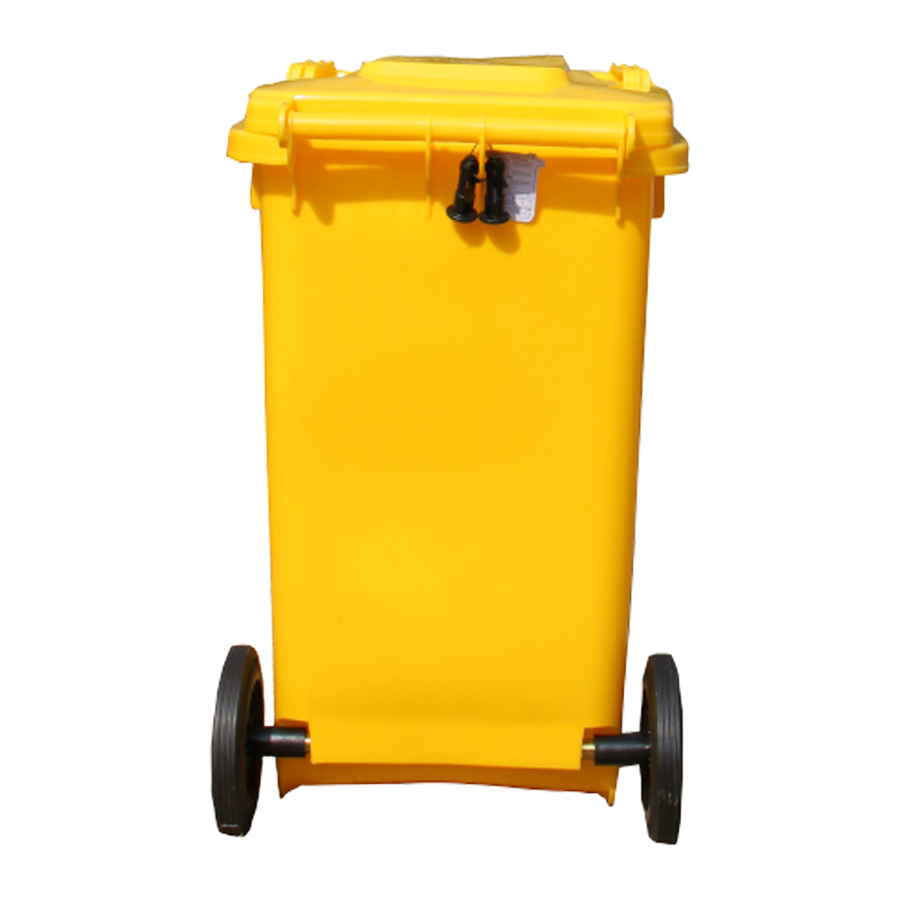 Bote de basura exterior pequeño de 100 litros