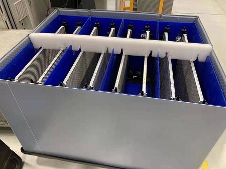 Caja de manga de plástico reutilizable Embalaje 