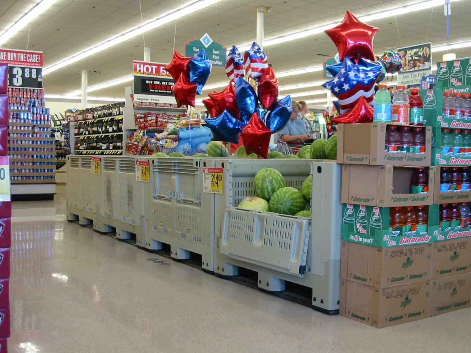 contenedores de frutas