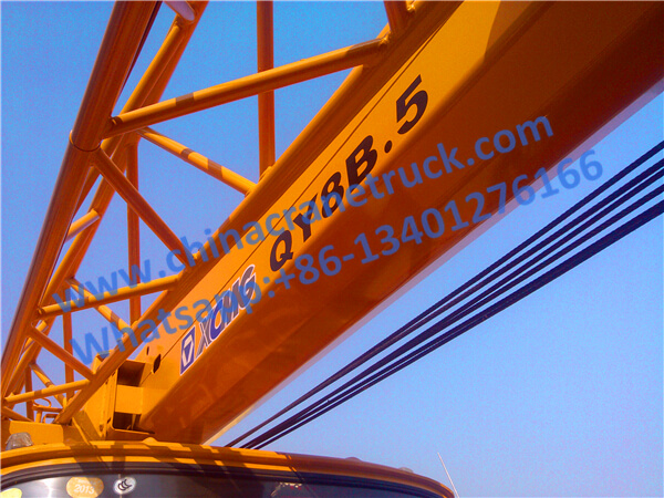 XCMG new mobile dump truck crane 8 ton QY8B.5