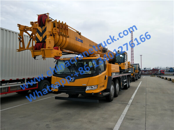 XCMG folding 50 ton mobile truck crane QY50KA