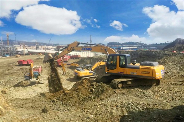 XCMG crawler crane XE215D